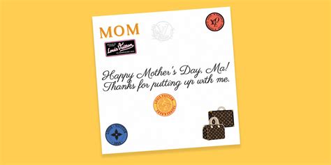 louis vuitton mothers day card free|How to Send a Free Louis Vuitton E.